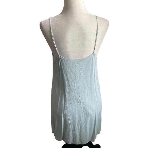 ARITZIA Wilfred Free Light Blue Mini Summer Slip Dress US S - Picture 6 of 10